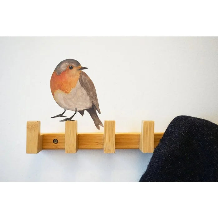 Wandtattoo Rotkehlchen