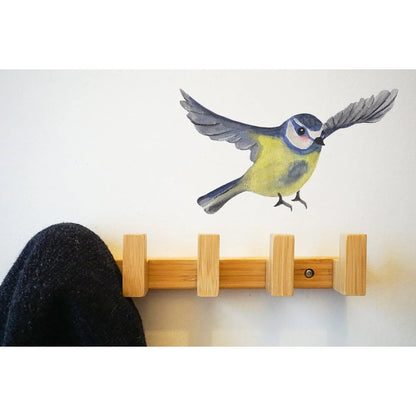 Wandtattoo Blaumeise