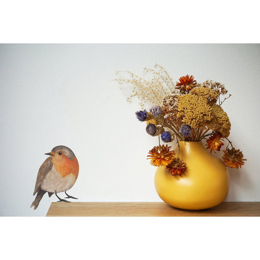 Wandtattoo Rotkehlchen