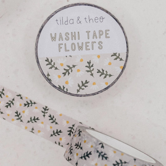 Washi Tape - Blüten