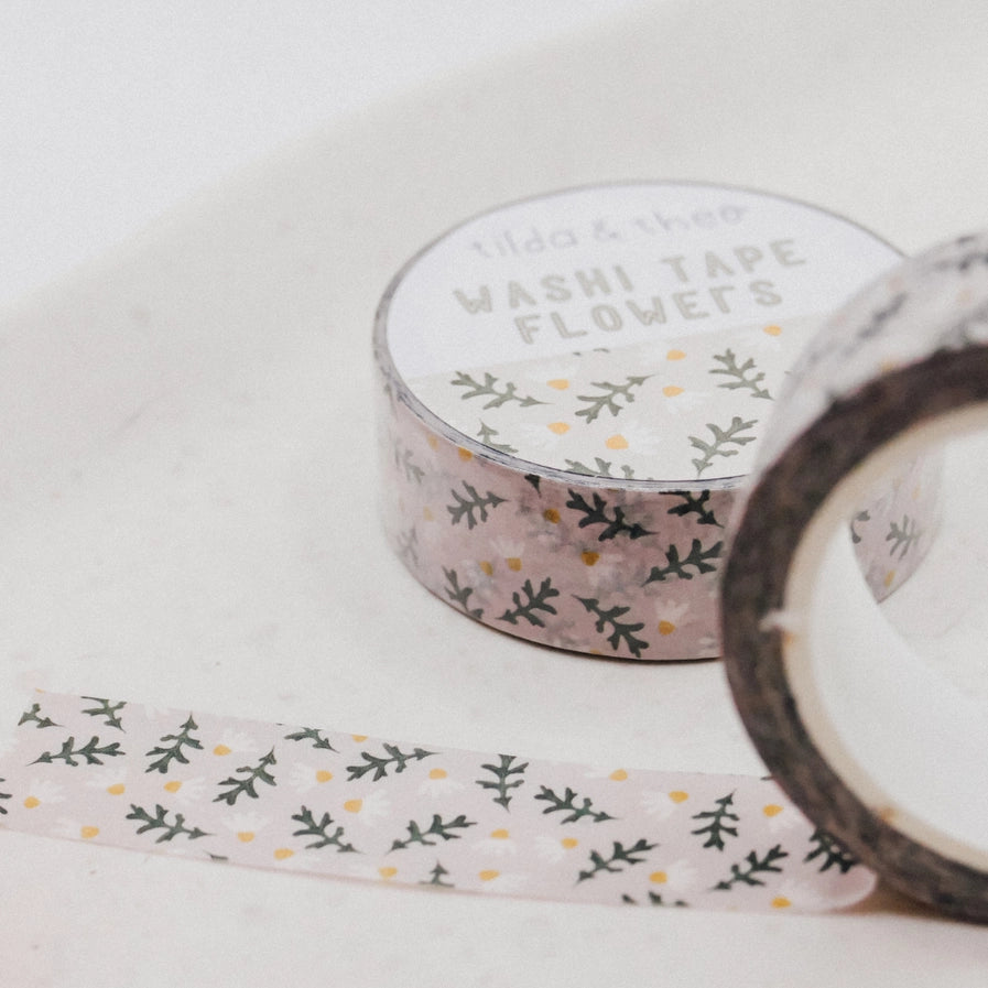 Washi Tape - Blüten