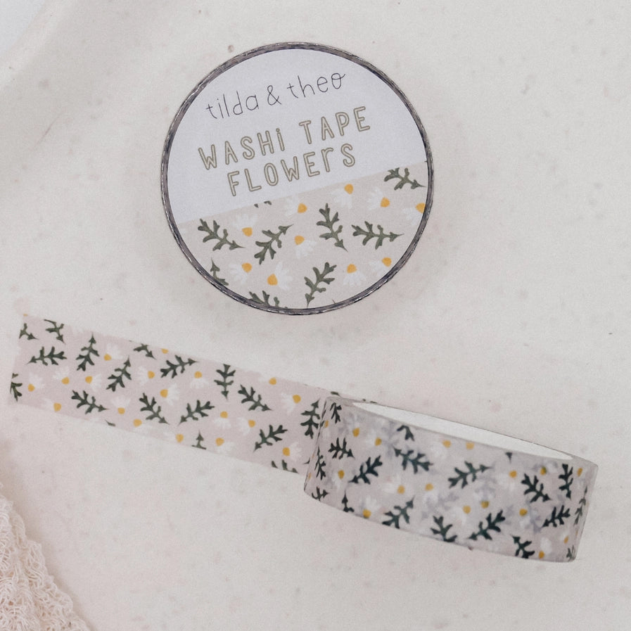 Washi Tape - Blüten