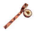 Washi Tape Sanftheit von Esther Bennink, pfirsichfarbenes Washi Tape mit Igeln