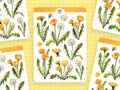 Stickerbogen Löwenzahn von Wild Pencil Studio