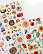 Vinyl-Stickerbogen Spätsommer von Wild Pencil Studio A5, Ansicht 3