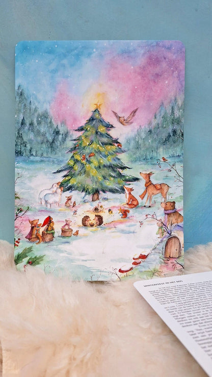 Erzählkarte - Winterfest im Wald
