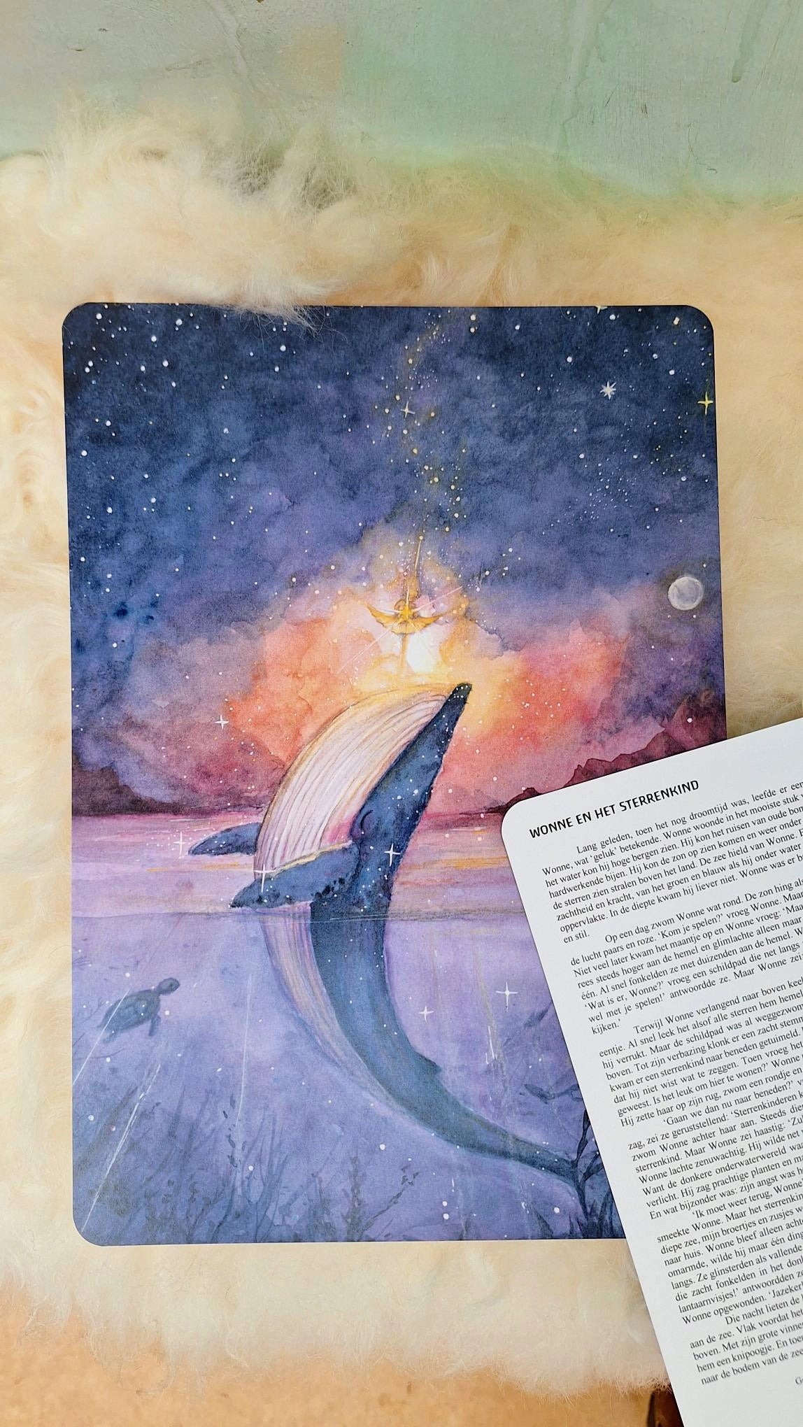 Erzählkarte - Wonne und das Sternenkind