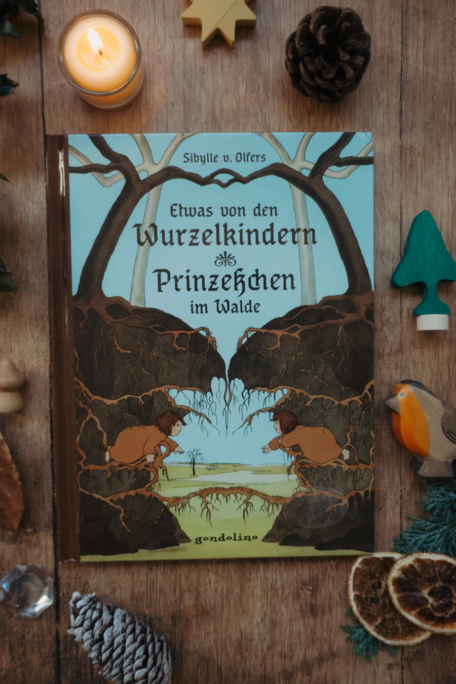 Pappbilderbuch Etwas von den Wurzelkindern und Prinzeßchen im Walde, Cover