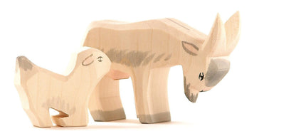 Ostheimer Zicklein trinkend