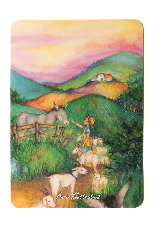 Erzählkarte - Zusammen macht alles mehr Spaß A5