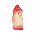 Ostheimer Zwerg rot, Holzfigur mit Zipfelmütze und weißem Bart